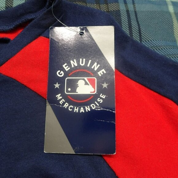 NWT MLB Boston Red Sox Blue Shirt Size Medium NEW - Picture 4 of 7